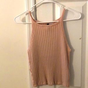Light Pink Halter Top